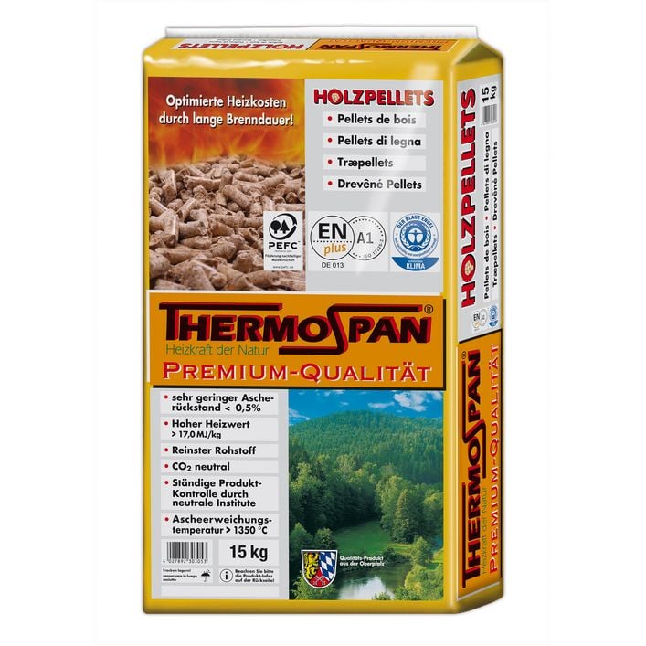 Thermospan Holzpellets, 66 x 15 kg