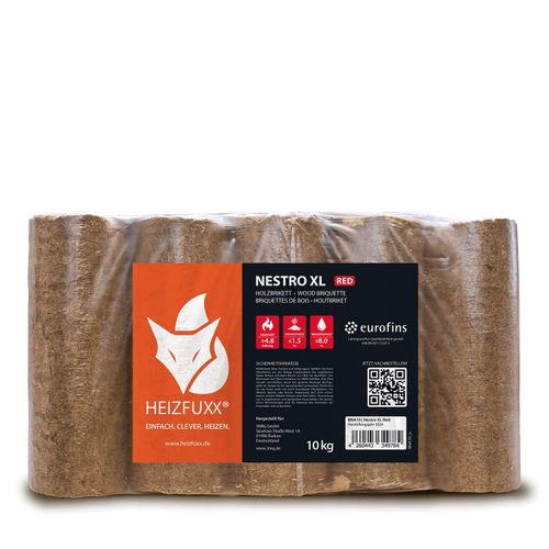 Heizfuxx Nestro XL Red 10kg x 30 Gebinde 300kg Palette