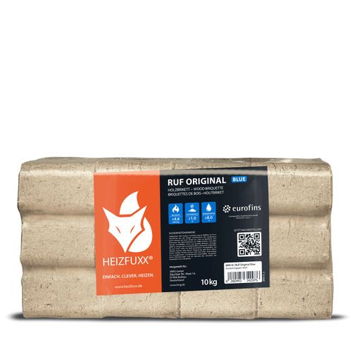 Heizfuxx RUF Original Blue 10kg x 30 Gebinde 300kg Palette