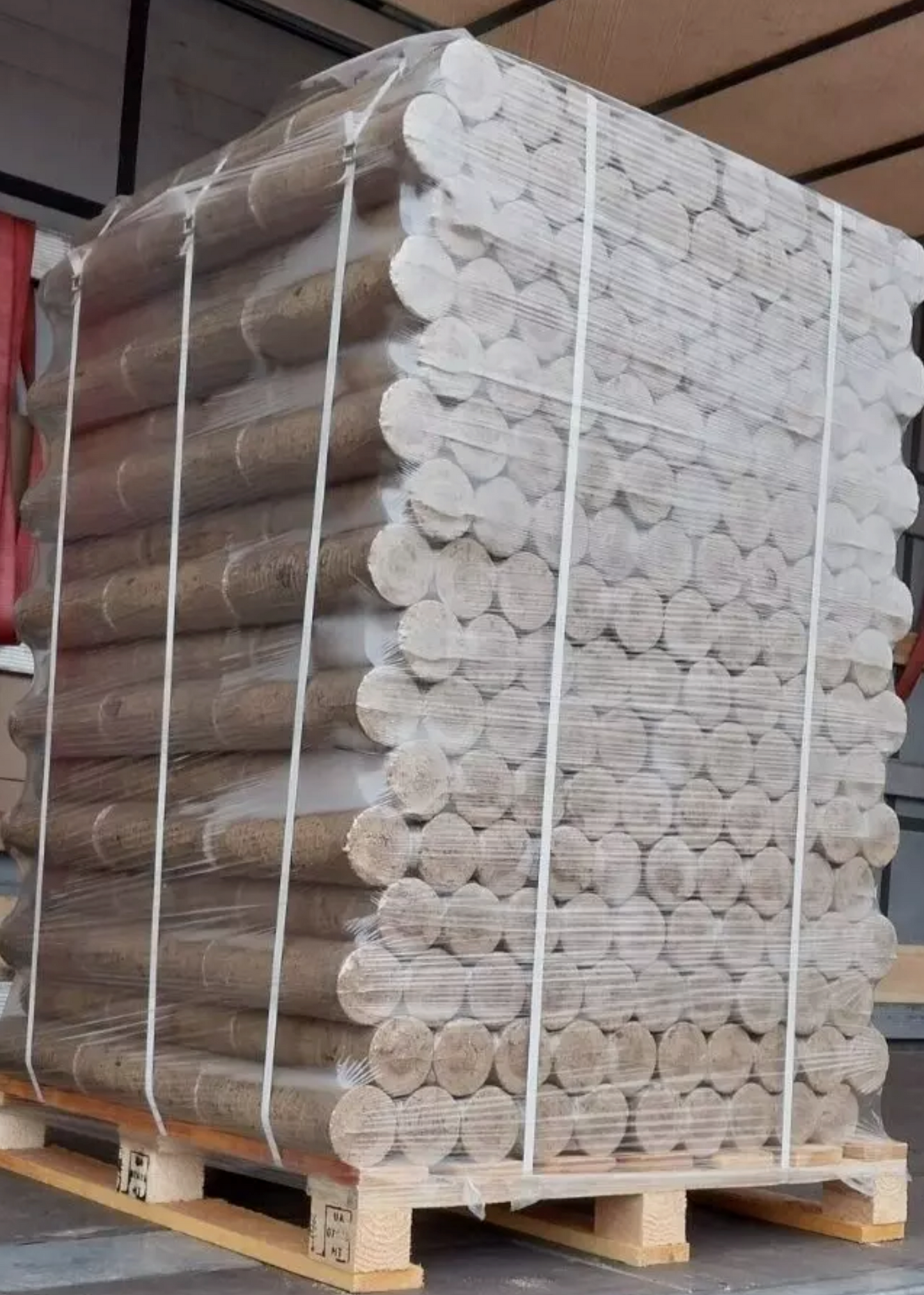 960kg Palette Nestro Hartholzbriketts Buche Holzbriketts kostenloser Versand