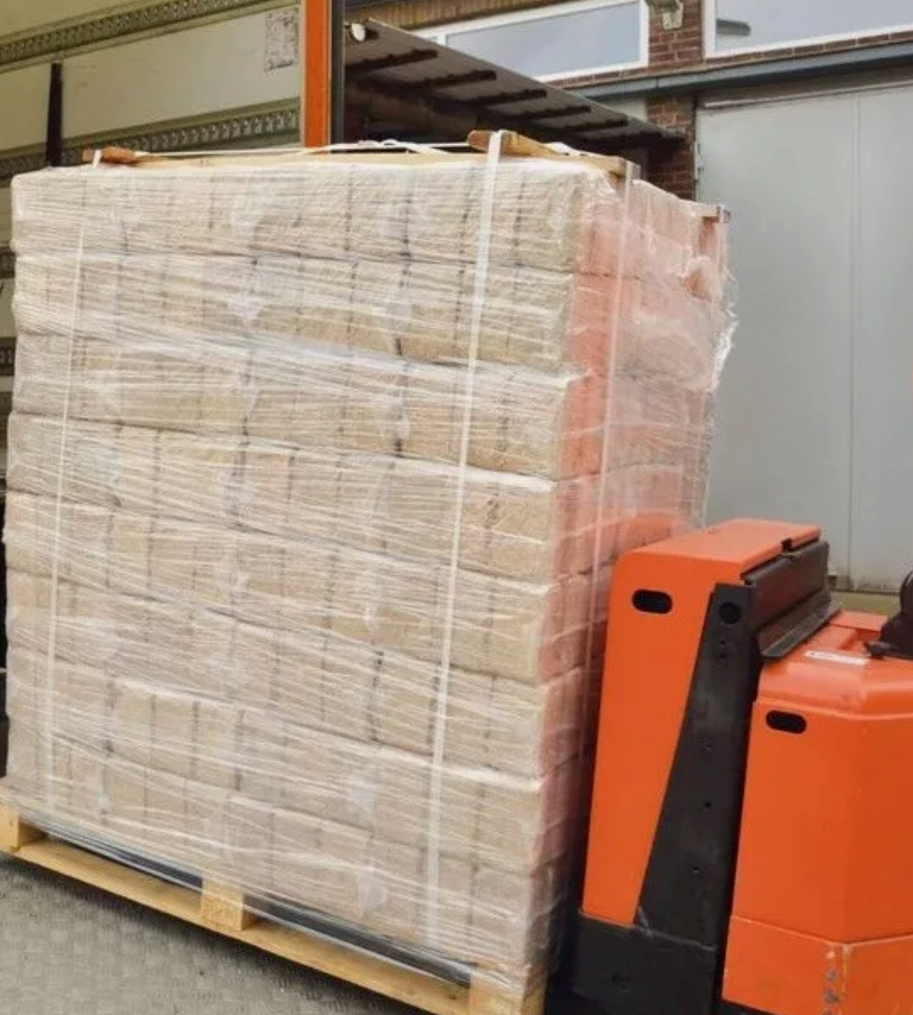 960kg Palette Nestro Hartholzbriketts Buche Holzbriketts kostenloser Versand