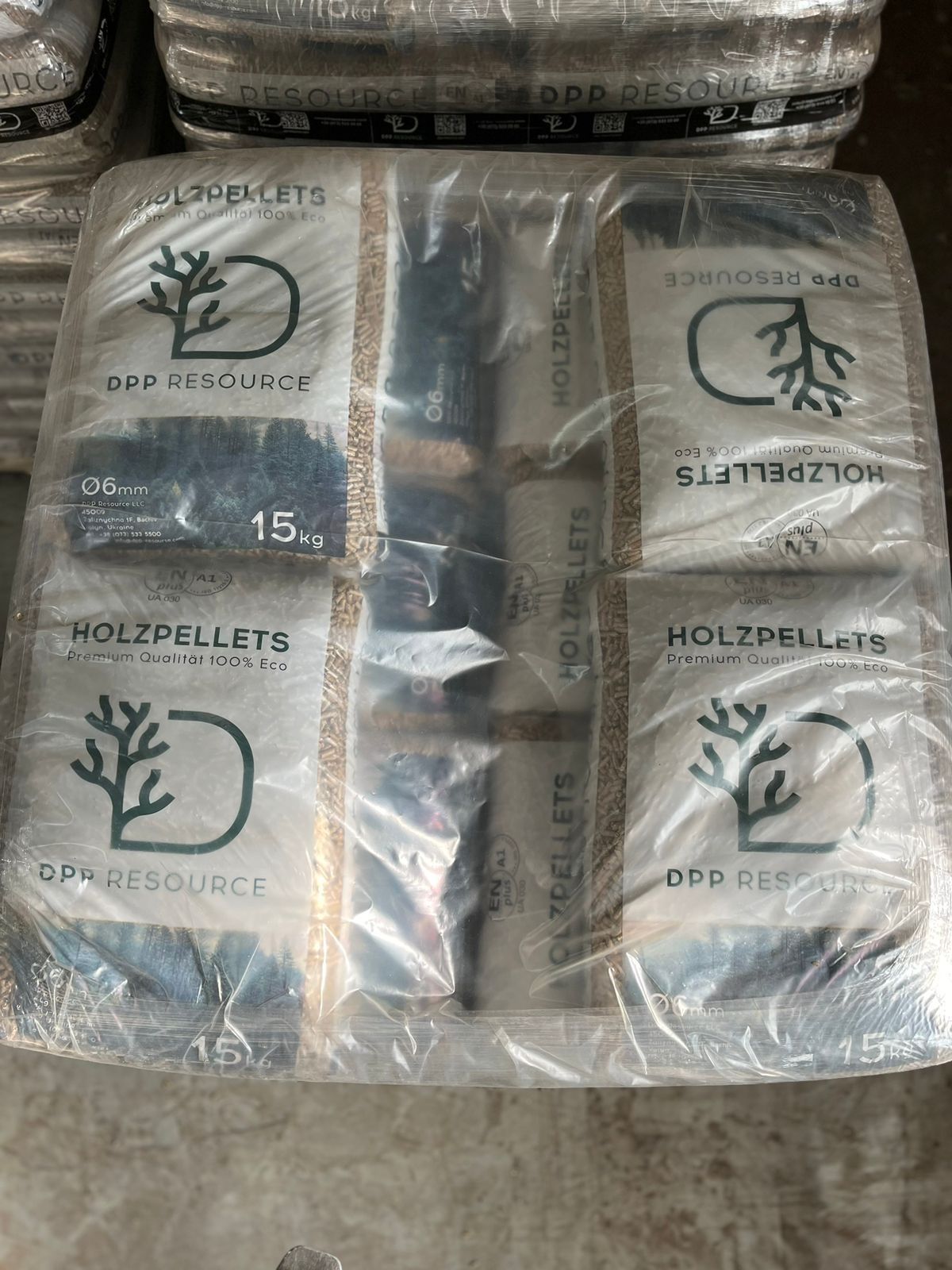 DPP Resource Holzpellets 1050kg 70 Sack a 15kg ab 399€