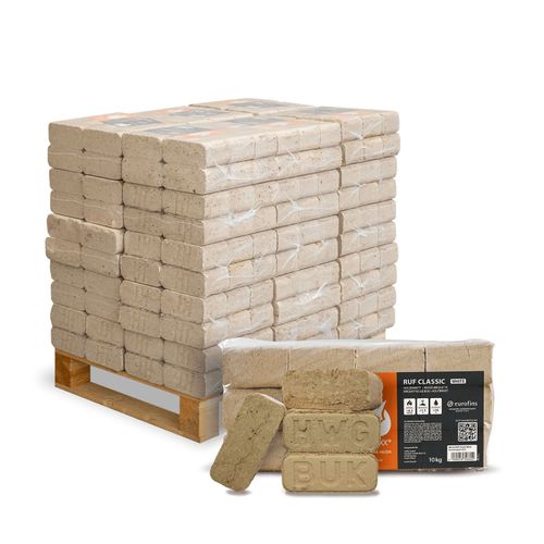 Heizfuxx RUF Classic White 10kg x 30 Gebinde 300kg Palette