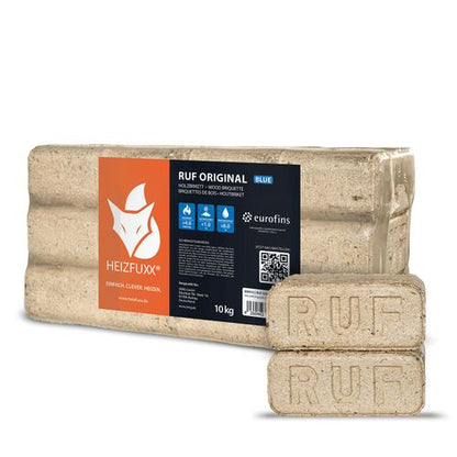 Heizfuxx RUF Original Blue 10kg x 30 Gebinde 300kg Palette